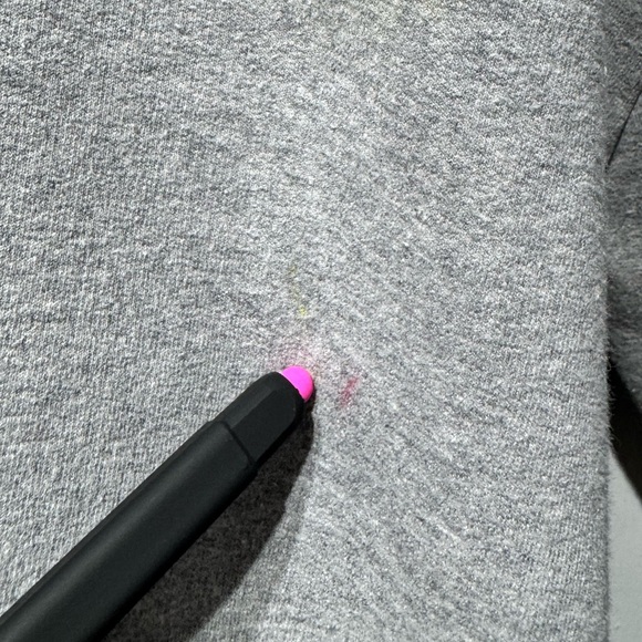 PATAGONIA Gray Hoodie with Multicolor Mountain Badge - Picture 6 of 9